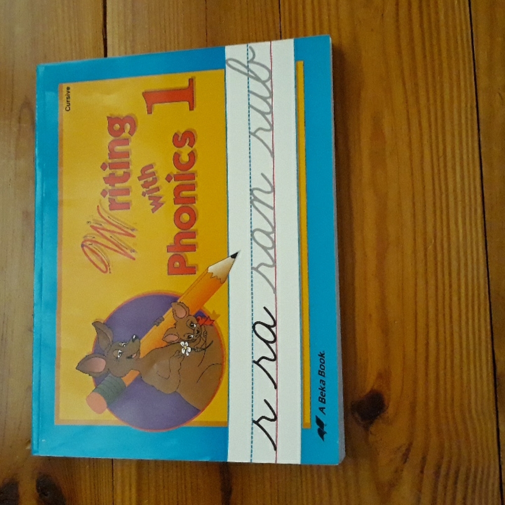 A Beka Writing With Phonics 1 workbook